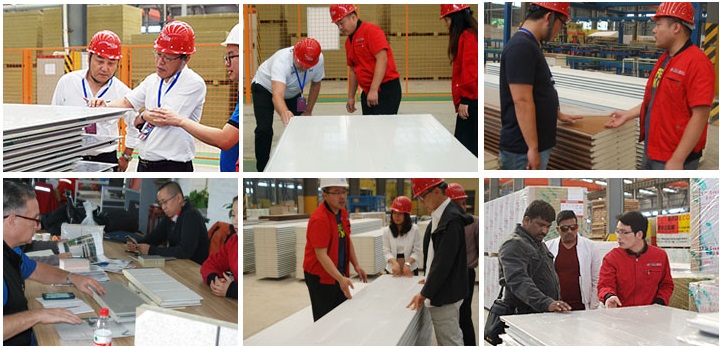 寶潤(rùn)達(dá)聚氨酯門板客戶來(lái)訪