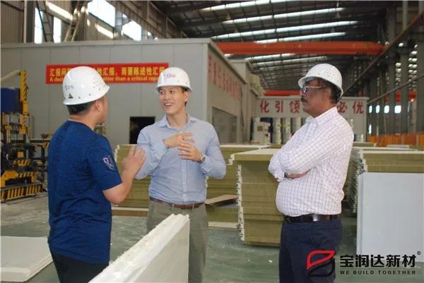 寶潤達聚氨酯復(fù)合板遠銷毛里求斯共和國