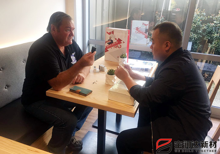 新西蘭分銷商與寶潤達洽談合作