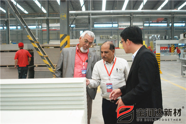 孟加拉國(guó)發(fā)電廠彩鋼夾芯板項(xiàng)目合作