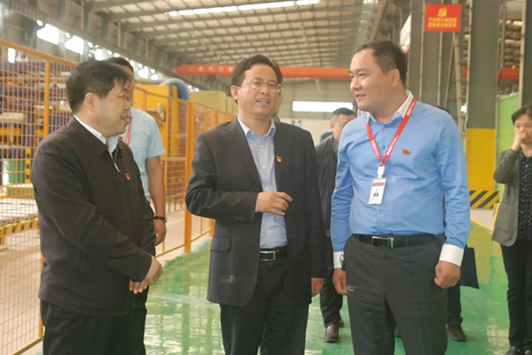 許昌市委寶潤達參觀考察