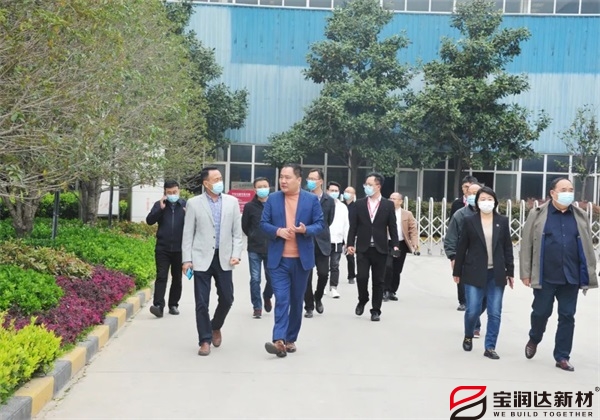 許昌市建筑業(yè)協(xié)會會長來訪寶潤達(dá)