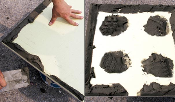 切割開槽，粘貼上墻